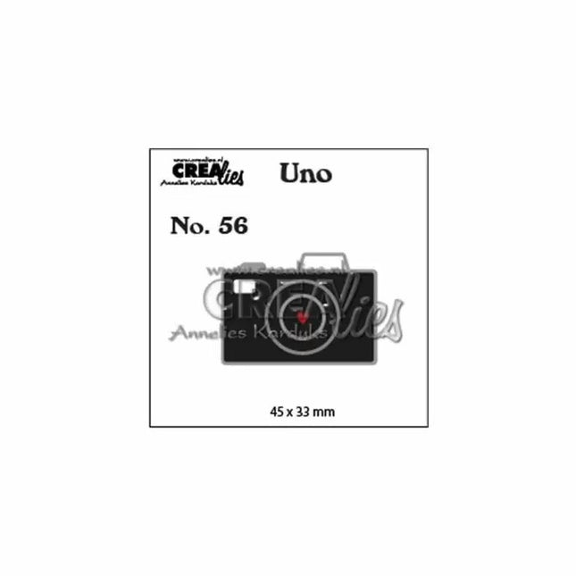 Crealies • Uno snijmal no.56 camera