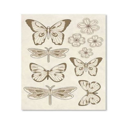 Wooden frames A5 size - Butterflies
