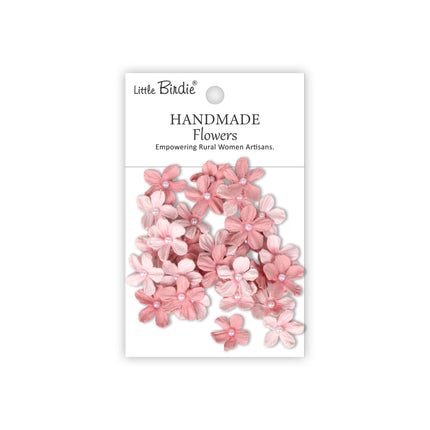 Handgemaakte Bloemen Pearl Petites - Pink Passion 30pc
