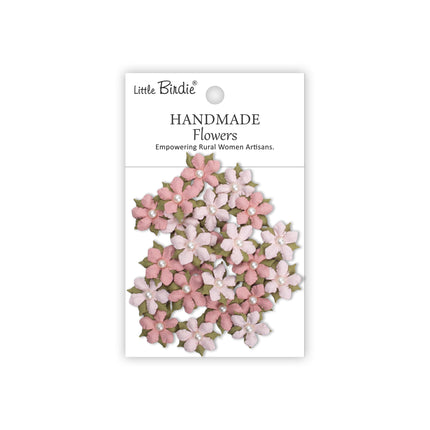 Handgemaakte Bloemen Elira - Pink Passion 24pc