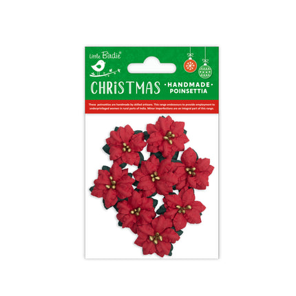 Handgemaakte Kerstster Bloem -8pc