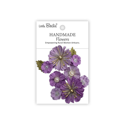 Handgemaakte Bloemen Liora - Lilac Whisper 10pc