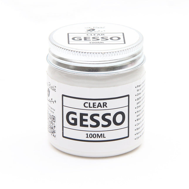 Gesso Transparant 100ml Little Birdie