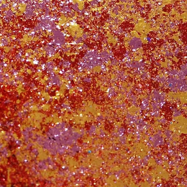 Cosmic Shimmer • Aurora flakes Amber glow