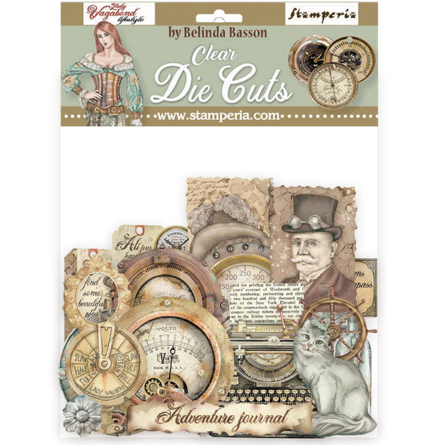 Clear Die cuts - Lady Vagabond Lifestyle