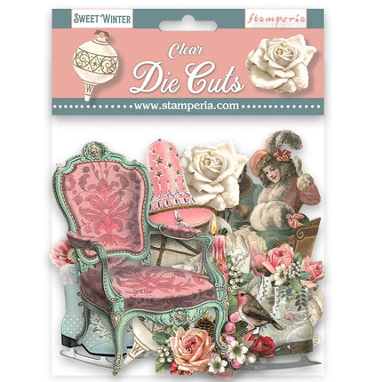 Clear Die cuts - Sweet winter