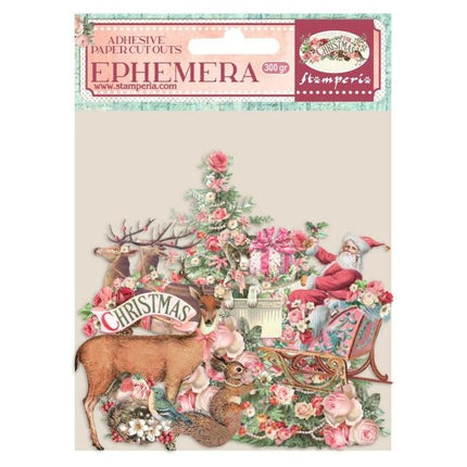 Ephemera  - Pink Christmas
