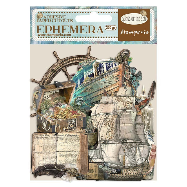Ephemera  - Songs of the Sea Sea sailing ship and elements