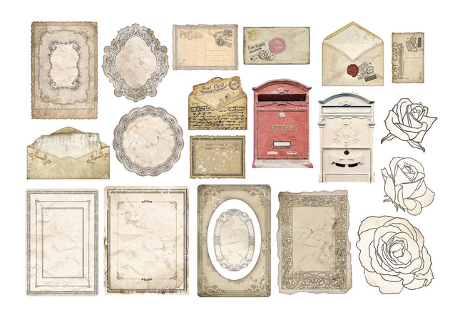 Ephemera  - Create Happiness Christmas letters