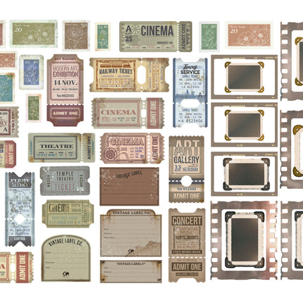 Ephemera  - Create Happiness Christmas tickets