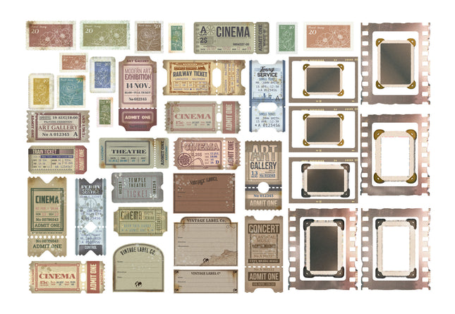 Ephemera  - Create Happiness Christmas tickets