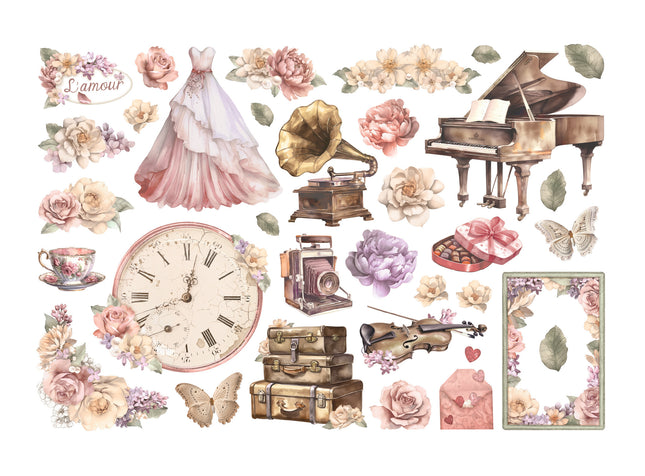 Ephemera  - Romance Forever Journaling Edition