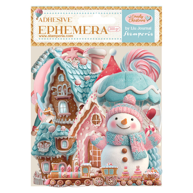 Ephemera  - Candy Christmas