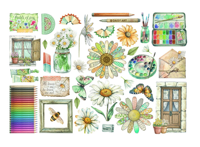 Ephemera - Daisy Art