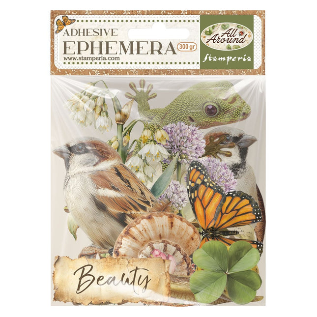 Printed Decorative Ephemera for Art and Craft - All Around