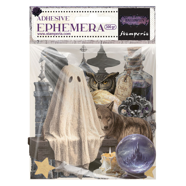 Printed Decorative Ephemera for Art and Craft - Halloween
