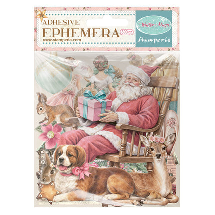 Printed Decorative Ephemera for Art and Craft - Winter Magic