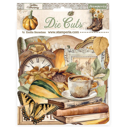 Die cuts assorted - Golden Harmony