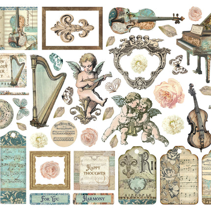 Die cuts assorted - Music