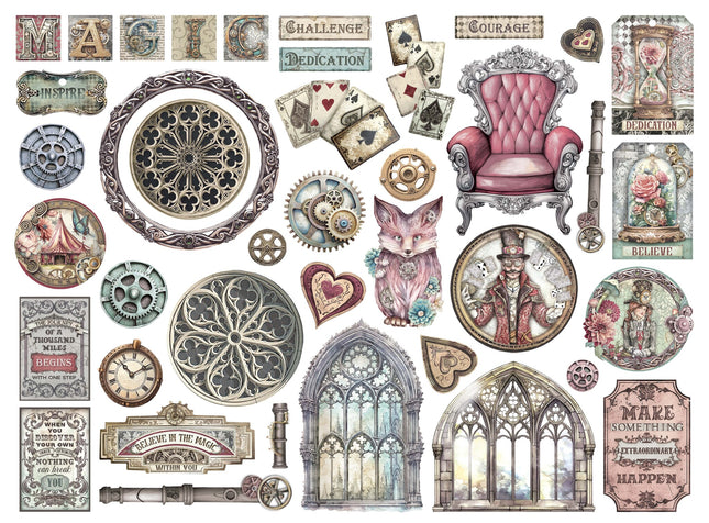 Die cuts assorted - Master of Magic