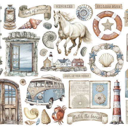 Die cuts assorted - Silent Sea