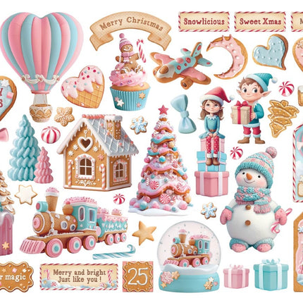 Die cuts assorted - Candy Christmas