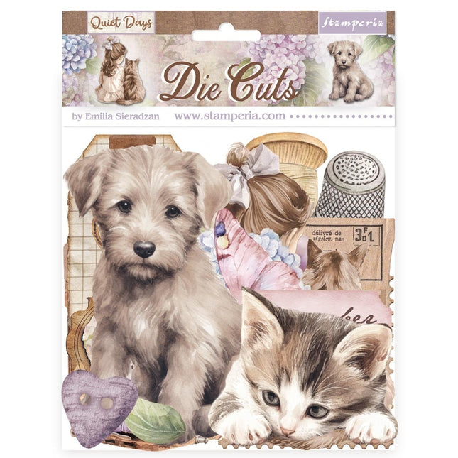 Die cuts assorted - Quiet Days