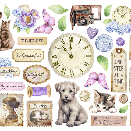 Die cuts assorted - Quiet Days