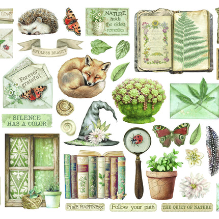 Die cuts assorted - Herbarium Silvae