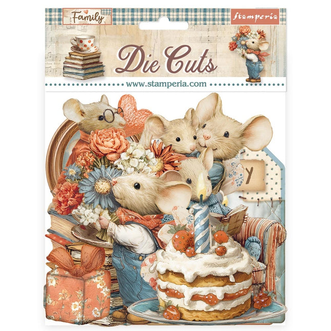 Die cuts assorted -  Family