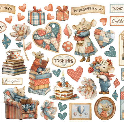 Die cuts assorted -  Family