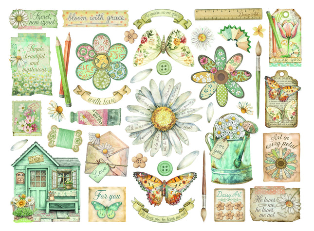 Die cuts assorted - Daisy Art