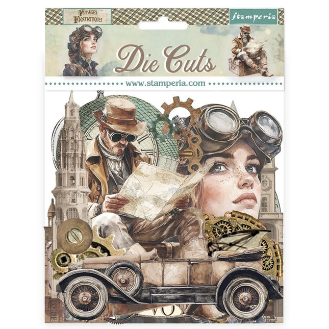 Die cuts assorted -  Voyages Fantastiques