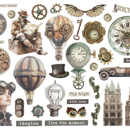Die cuts assorted -  Voyages Fantastiques