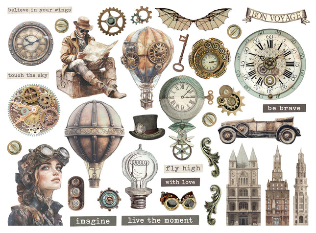 Die cuts assorted -  Voyages Fantastiques