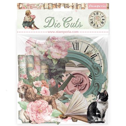 Printed decorative Die cuts for Art and Craft - House of Roses