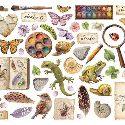 Printed decorative Die cuts for Art and Craft -  All Around