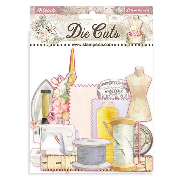 Die cuts assorted - Threads