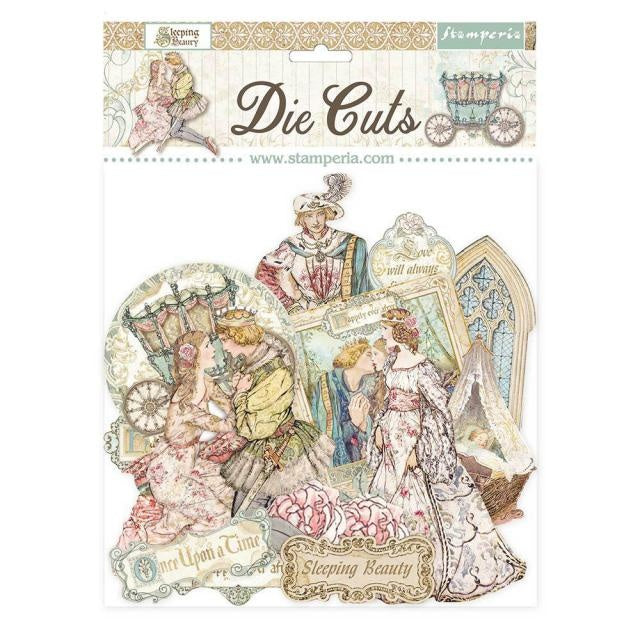 Die cuts assorted - Sleeping Beauty