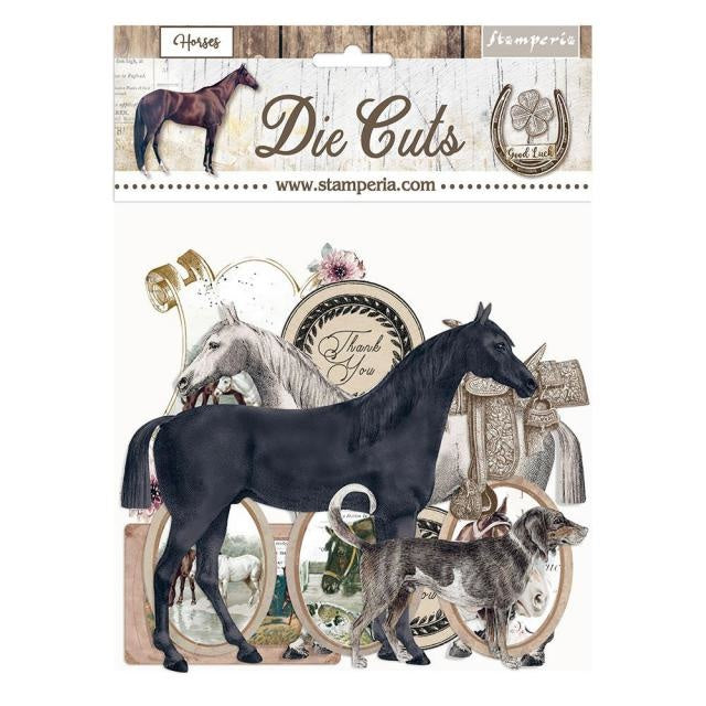 Die cuts assorted - Romantic Horses