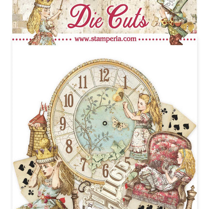 Die cuts assorted - Alice through the looking glass