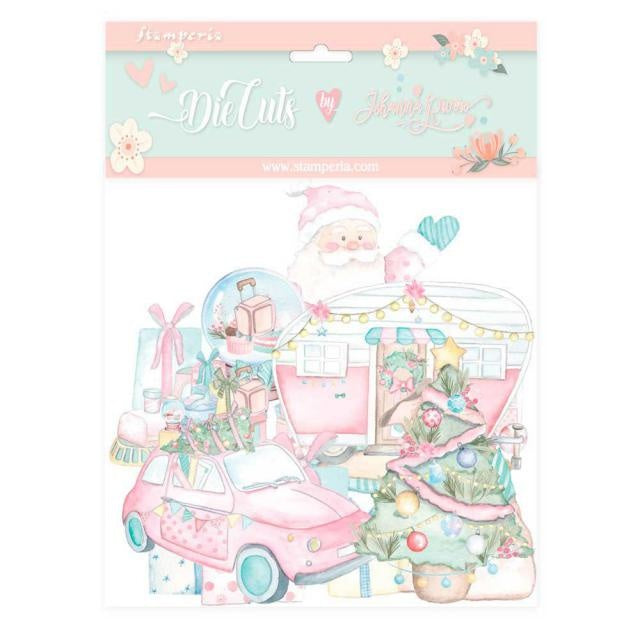 Die cuts assorted - Christmas rose