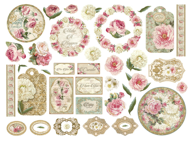Die cuts assorted - Precious
