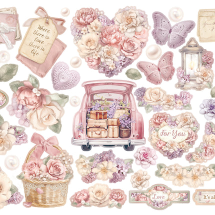 Die cuts assorted - Romance Forever Journaling Edition
