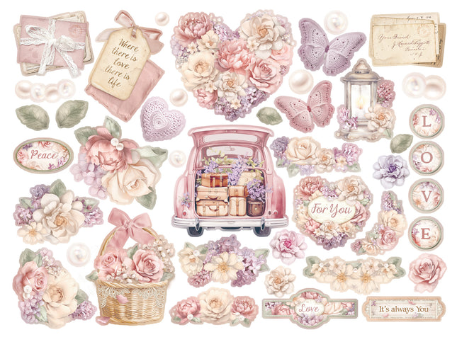 Die cuts assorted - Romance Forever Journaling Edition