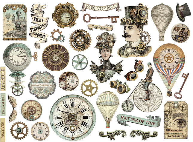 Die cuts assorted - Voyages Fantastiques