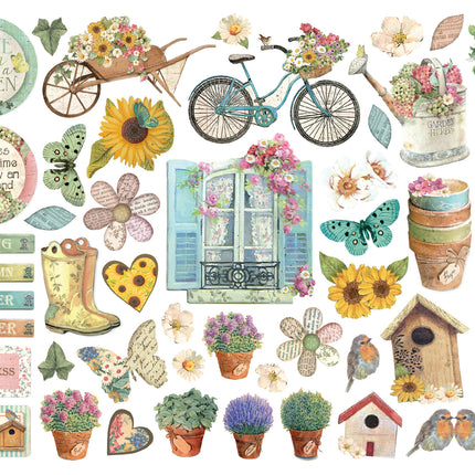 Die cuts assorted - Garden