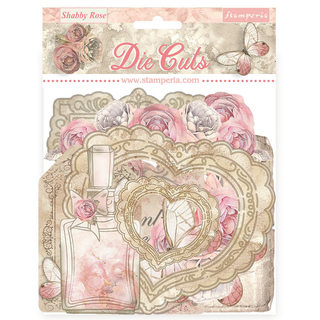 Die cuts assorted - Shabby Rose