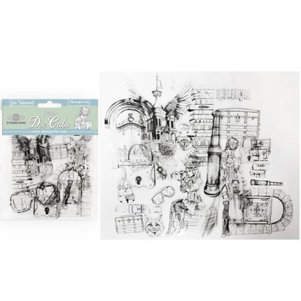 Clear Die cuts - Lady Vagabond