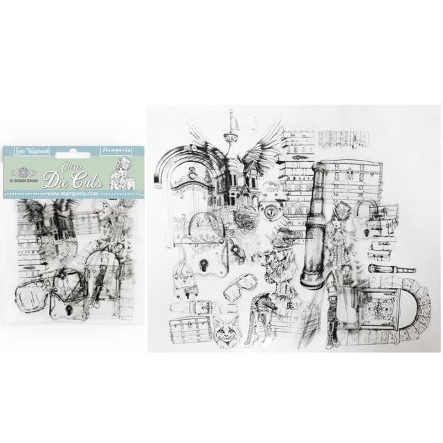 Clear Die cuts - Lady Vagabond